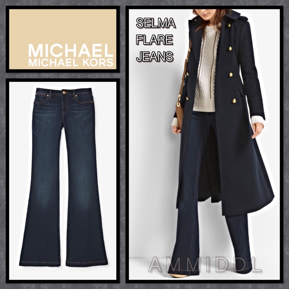 👖 SELMA FLARE JEANS Stellar Wash